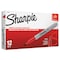 Sharpie Fine Tip Permanent Marker, Fine Bullet Tip, Red, PK12 30002 - alternate 1